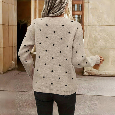 Talbot™ | Polka Dot Knitted Sweater