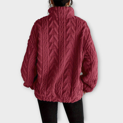 Talbot™| Braided Zip-Up Pullover