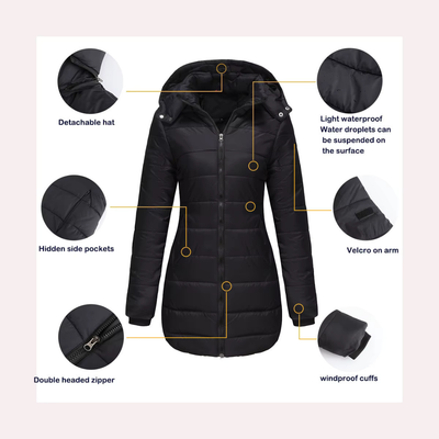 Melissa | Insulated Hooded Coat