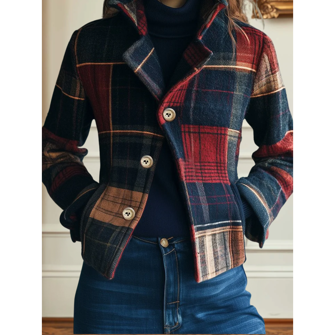 RENEE™| CLASSIC PLAID JACKET