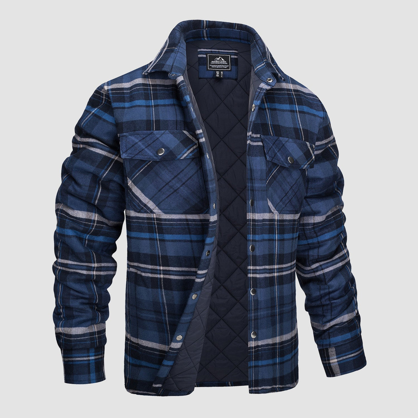 Luke™ | Checkered Bomber Jacket