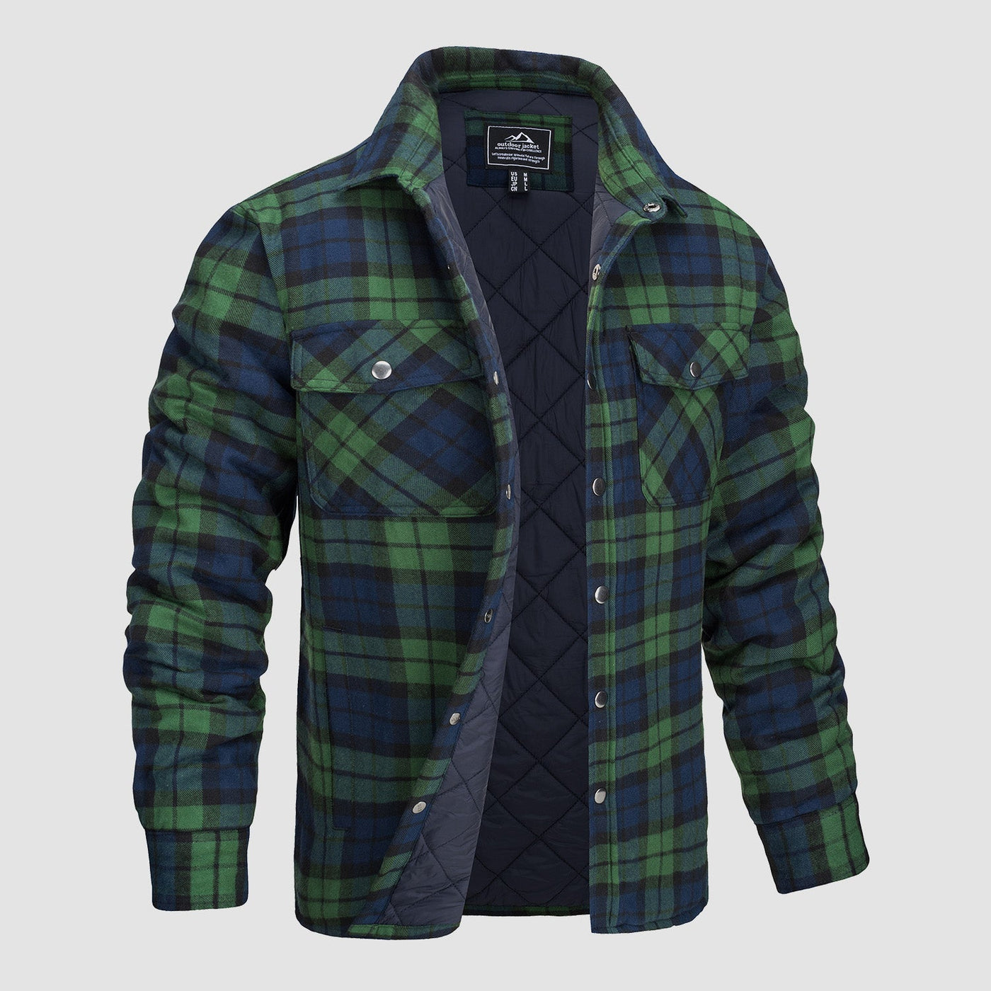 Luke™ | Checkered Bomber Jacket