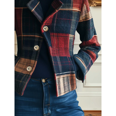 RENEE™| CLASSIC PLAID JACKET