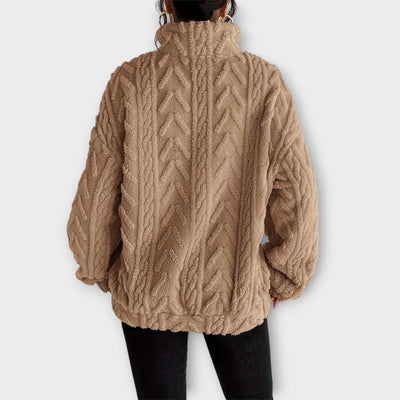 Talbot™| Braided Zip-Up Pullover