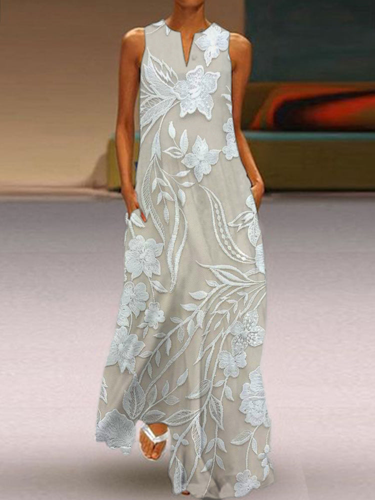 Meliora | Luxe Printed Dress