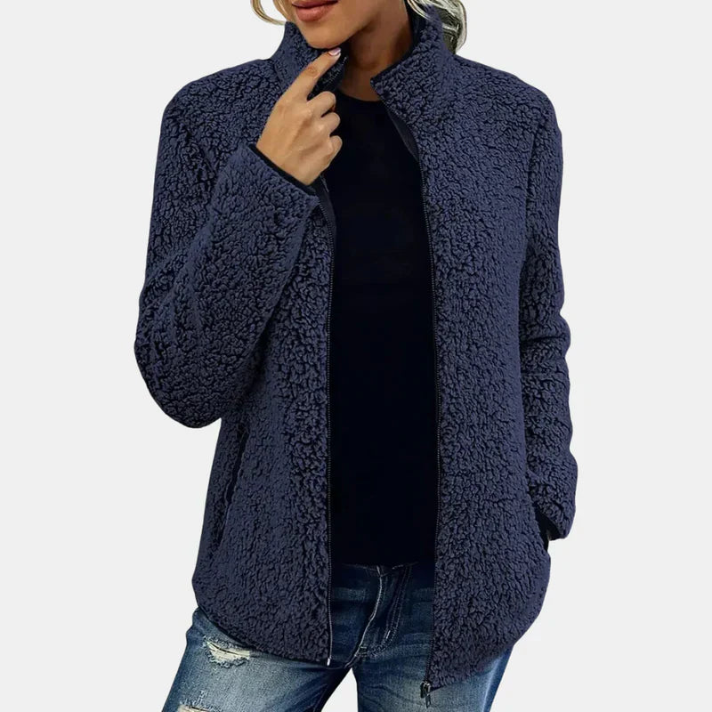 Evie | Elegant Plush Jacket