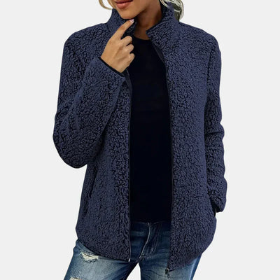 Evie | Elegant Plush Jacket
