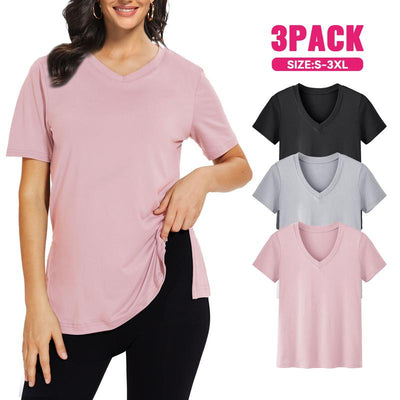 SELENA - Casual Loose Fit Tee (Pack of 3)