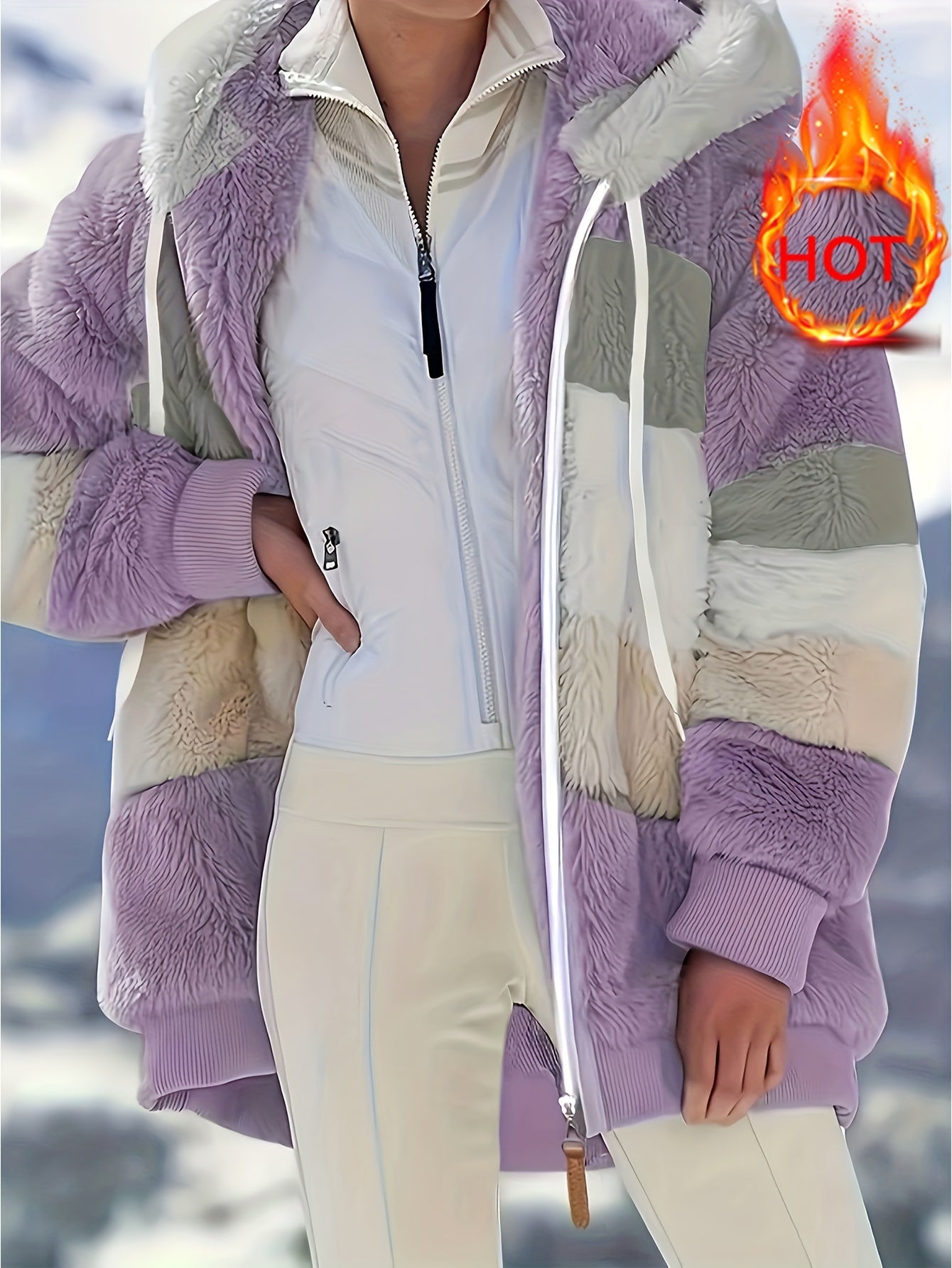 Serena | Plush Hooded Coat