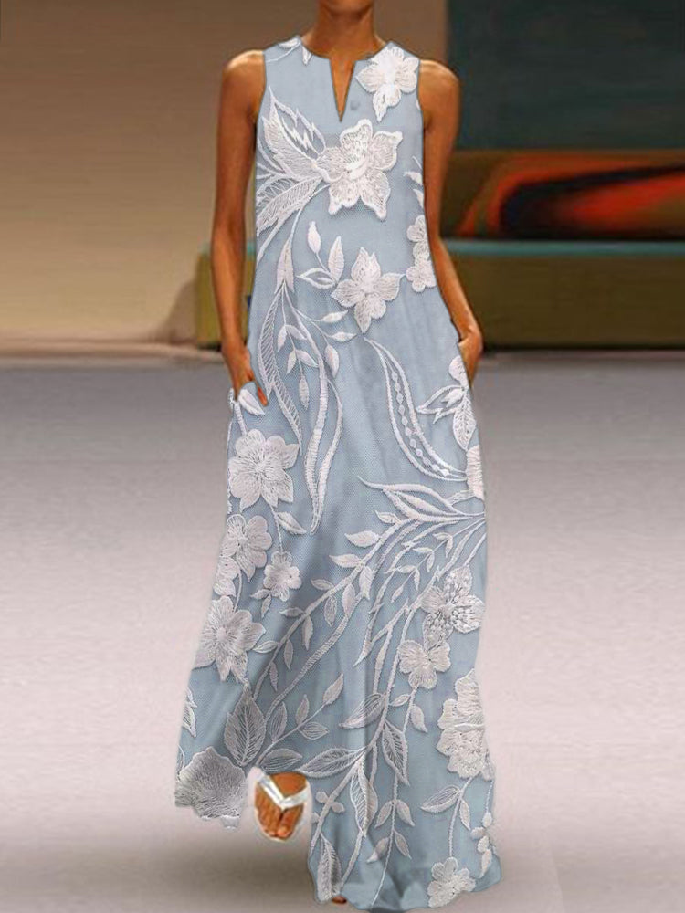 Meliora | Luxe Printed Dress