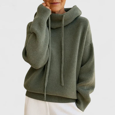 Marie | Cozy Knit Hoodie
