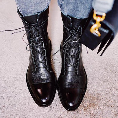 Mia® | Stylish comfortable leather boots