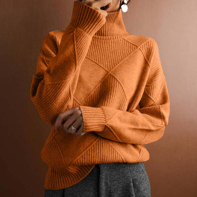 Talbot™ | Textured Turtleneck Knit Sweater