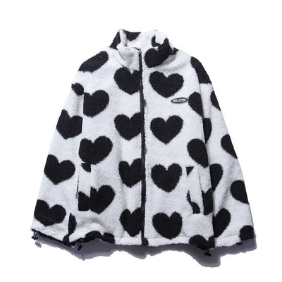 Elsie | Reversible Heart Jacket