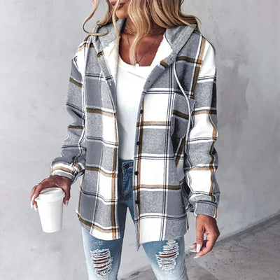 Lena™ - Classic Plaid Jacket
