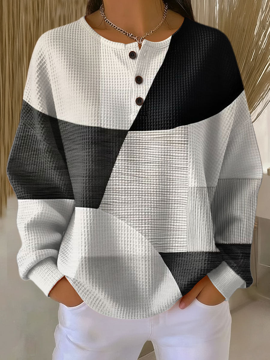 SIOBHÁN | SOFT WAFFLE SWEATER