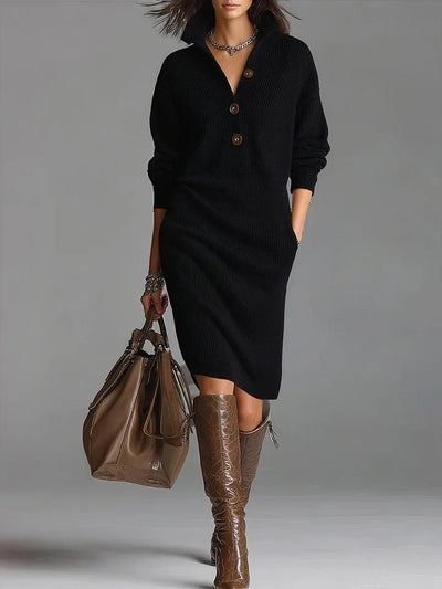 Judi | Elegant Sweater Dress