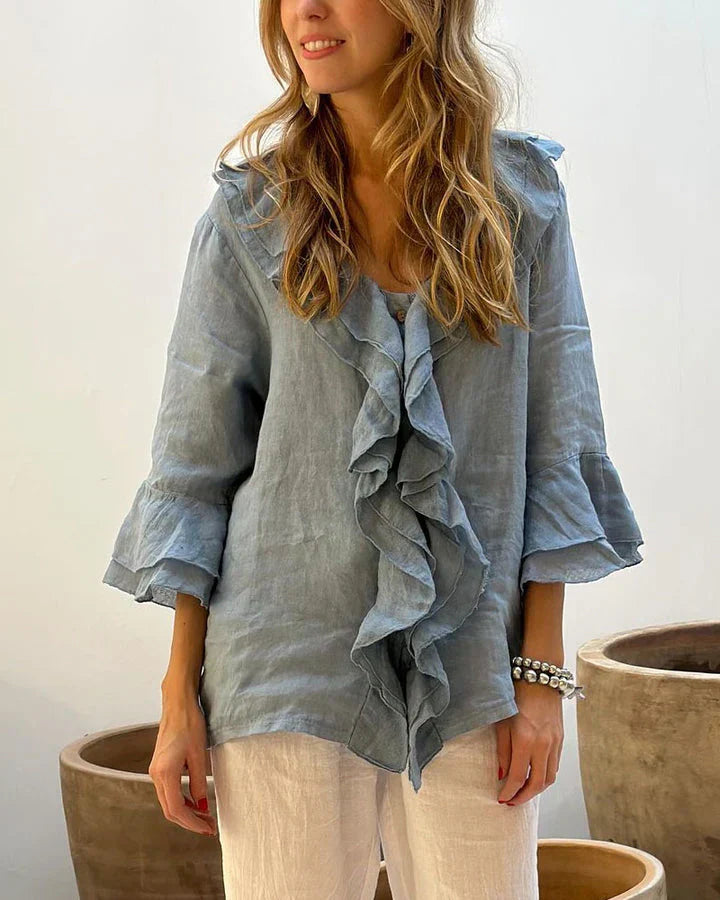 Loralei - Stylish Ruffled Blouse