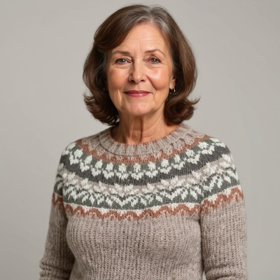 Amelia | Vintage Icelandic Sweater