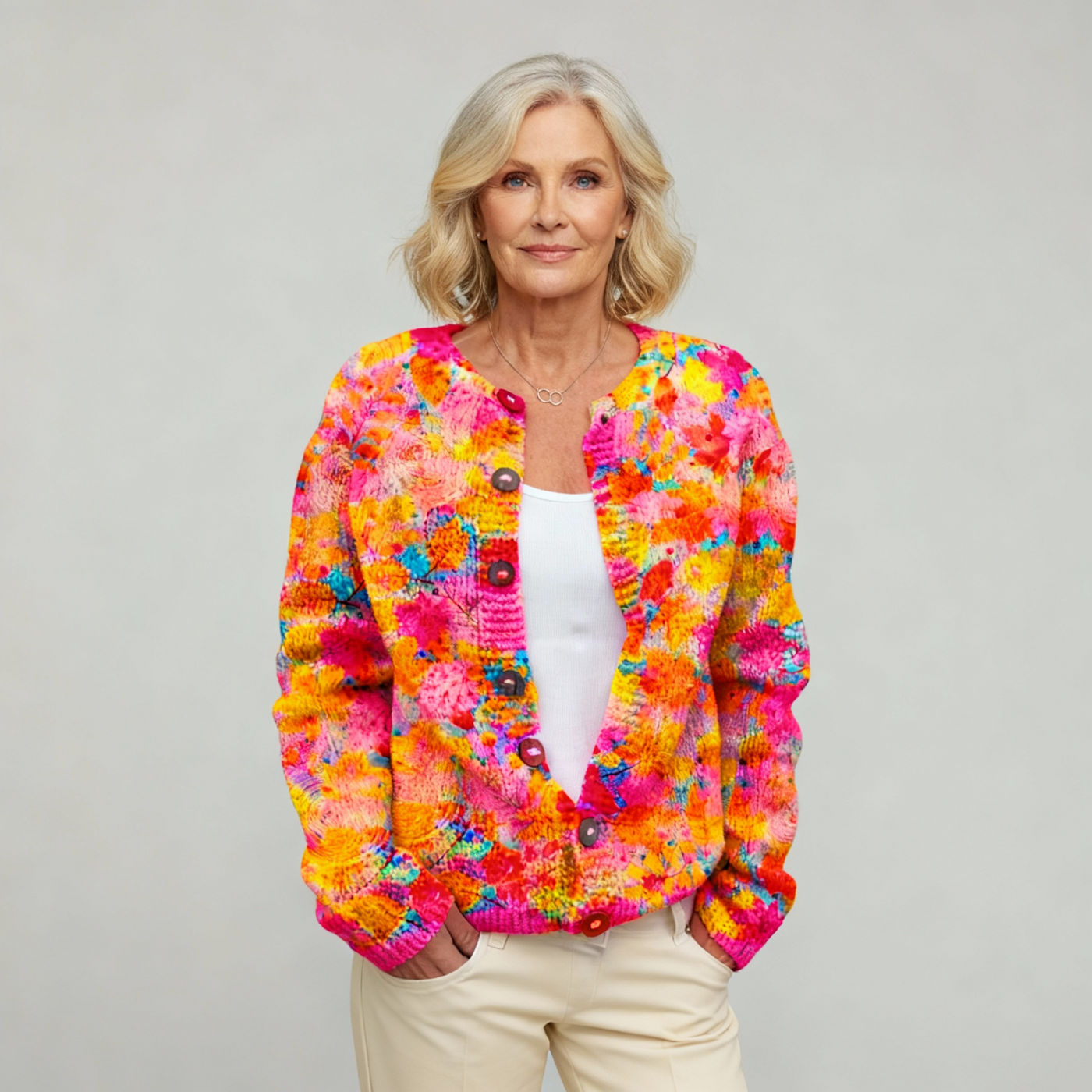 Gwen | Floral Print Cardigan